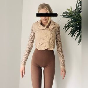 ACTIVE LACE WORKOUT JACKET